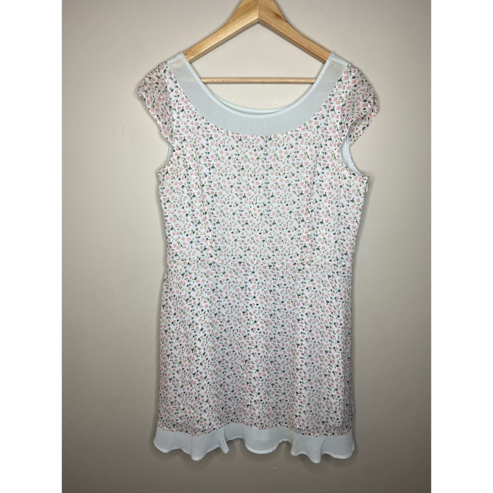French Connection floral mini dress size US10